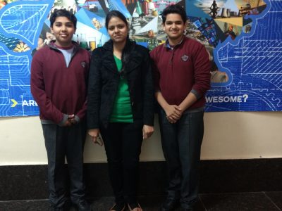 Charu Goyal and Students